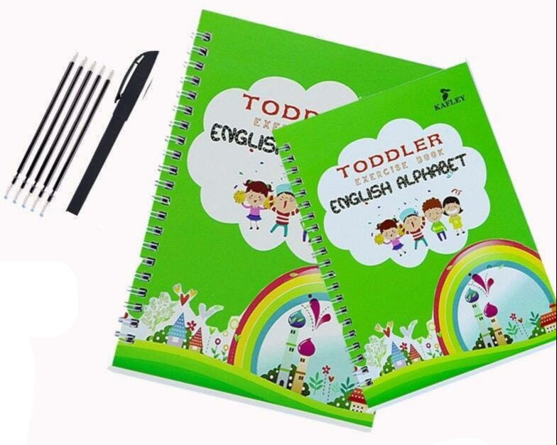 Caderno de Caligrafia Reutilizável