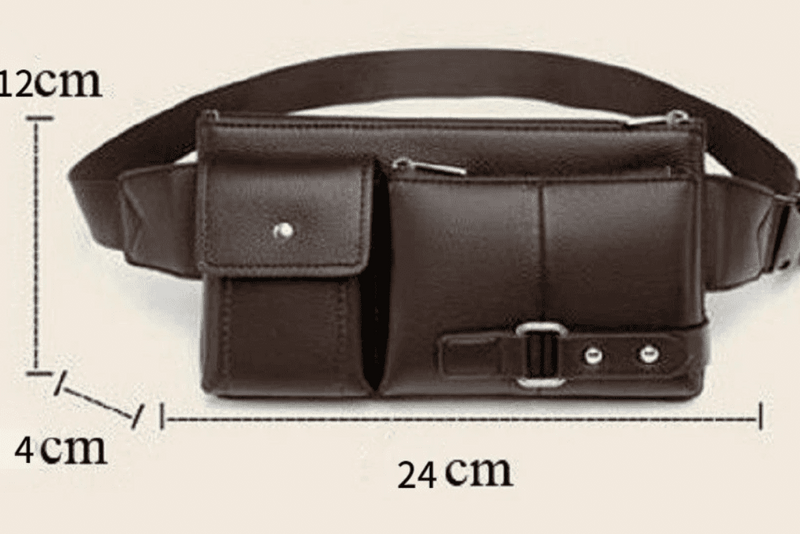 Pochete Masculina Couro